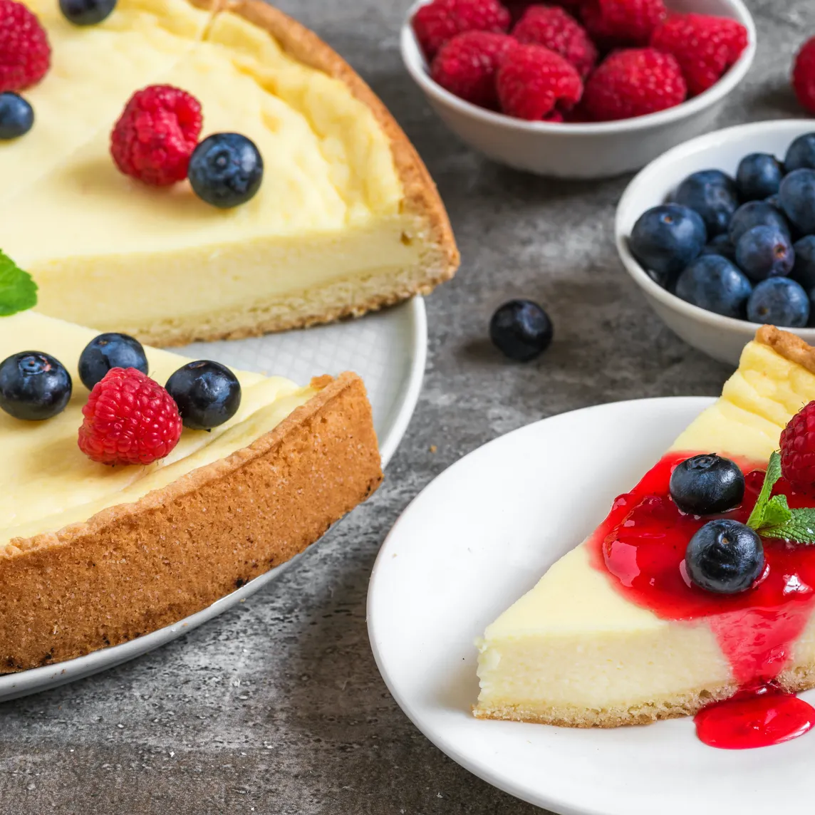 Keto Blueberry Cream Pie Exclusive for Slimsnacks Meal plan subscribers only