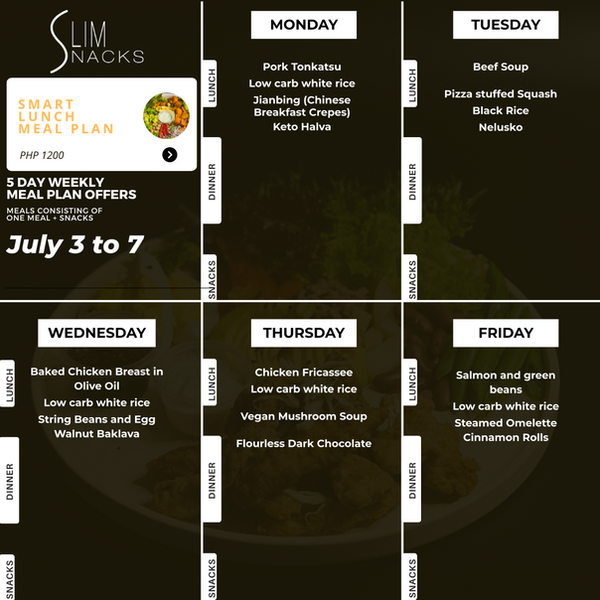 Middle eastern meal plans july